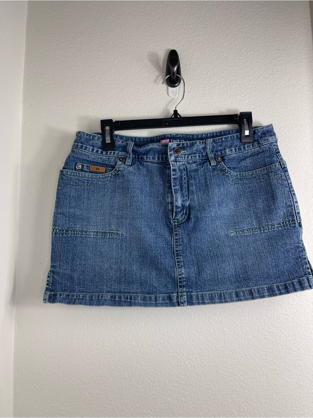 Duck Head Denim Skort Y2K/90s Blue Medium Wash Size 11